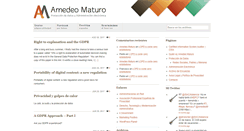 Desktop Screenshot of amedeomaturo.com