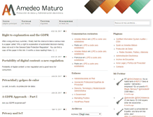 Tablet Screenshot of amedeomaturo.com